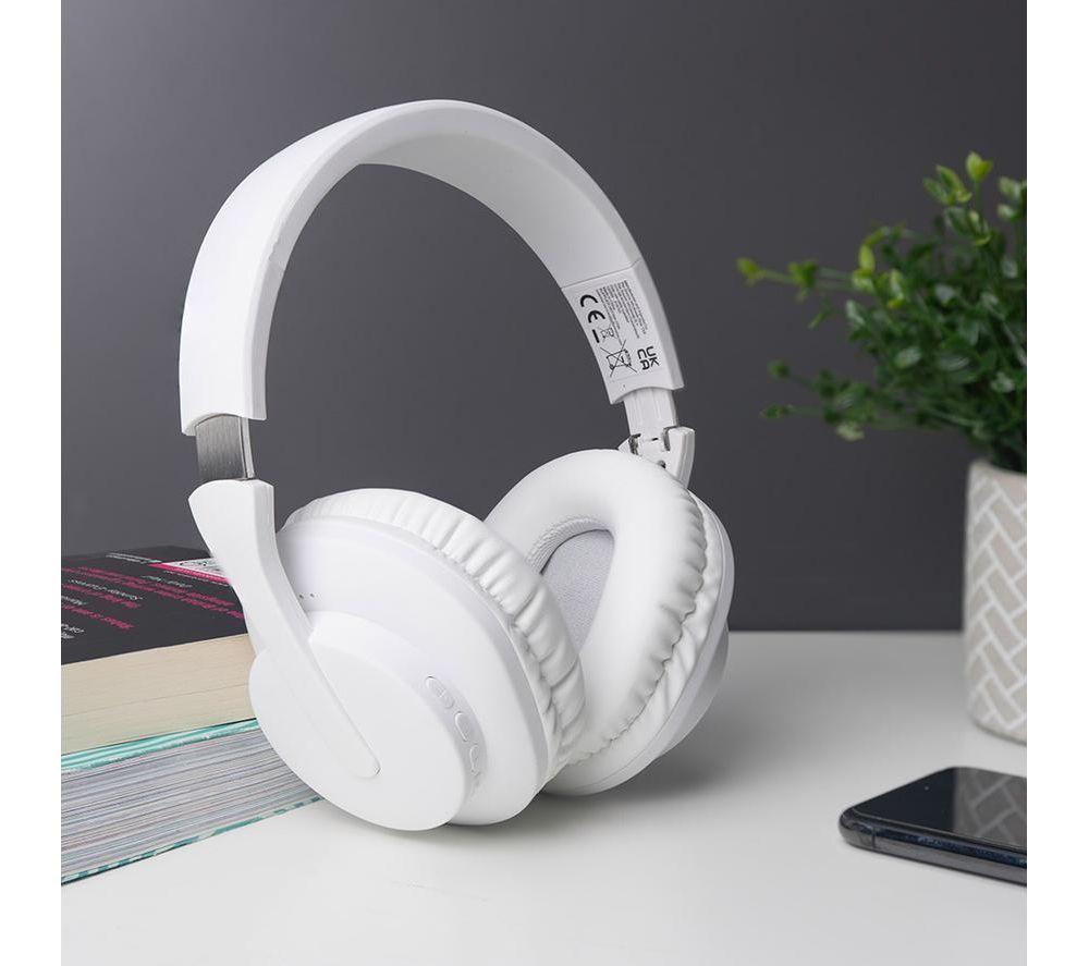 MENKIND RED5 Wireless Bluetooth Noise-Cancelling Headphones - White image number 7 of 7