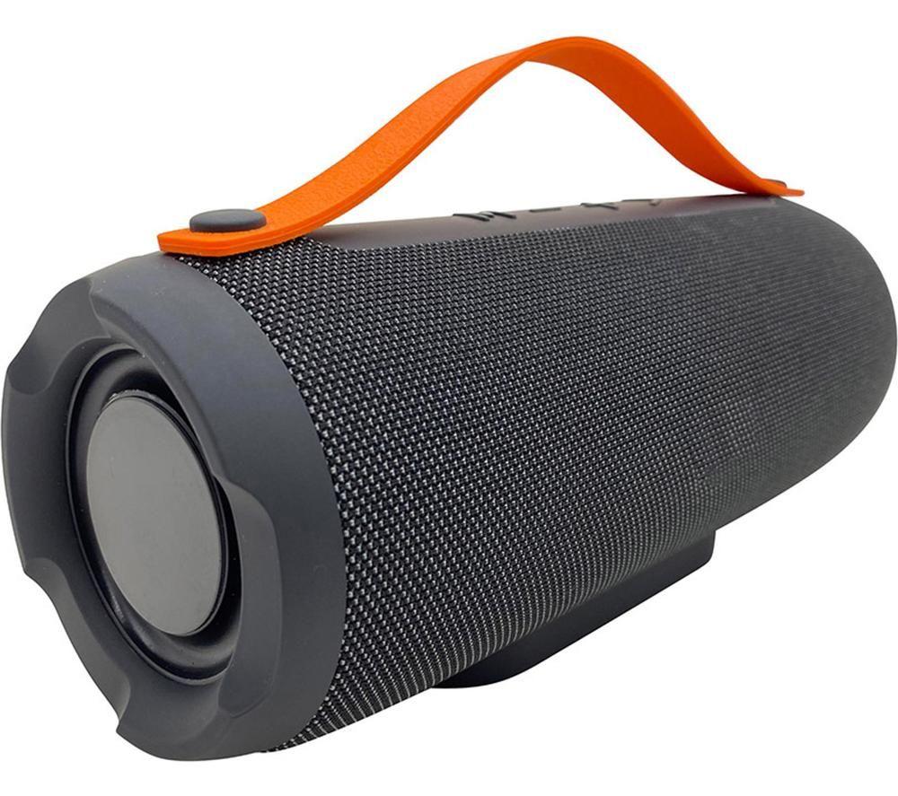 MENKIND Boom Portable Bluetooth Speaker - Grey & Orange image number 4 of 7