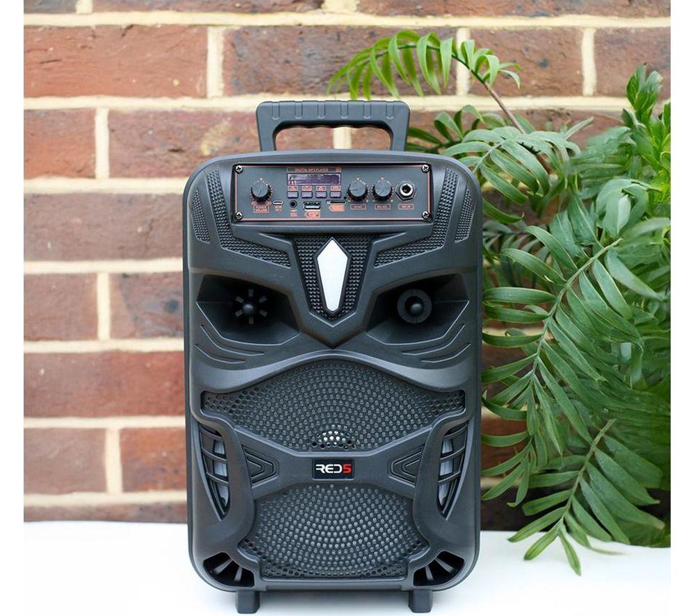 MENKIND Bluetooth Megasound Karaoke Party Speaker - Black image number 6 of 7