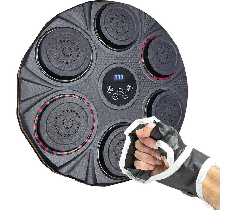 MENKIND Light Up Bluetooth Boxing Pad - Black image number 3 of 7