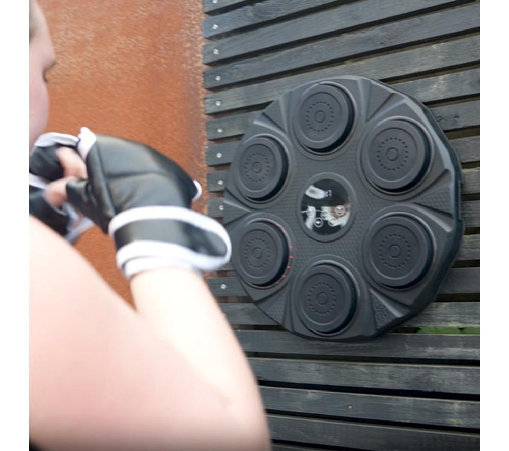 MENKIND Light Up Bluetooth Boxing Pad - Black image number 6 of 7