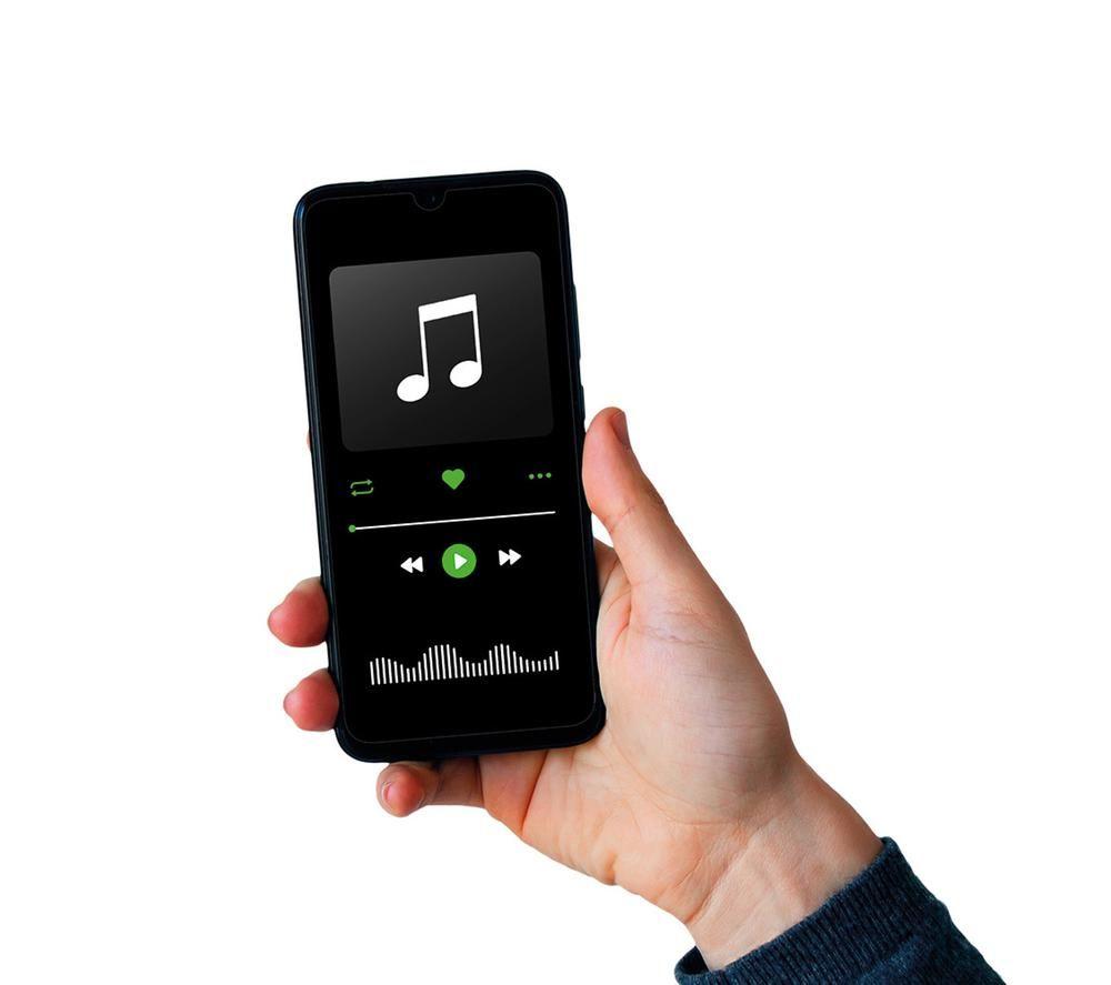 MENKIND Light Up Bluetooth Boxing Pad - Black image number 7 of 7