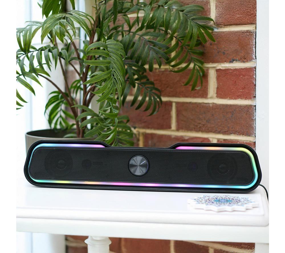 MENKIND RED5 Gaming 2.1 Bluetooth PC Soundbar - Black image number 3 of 6