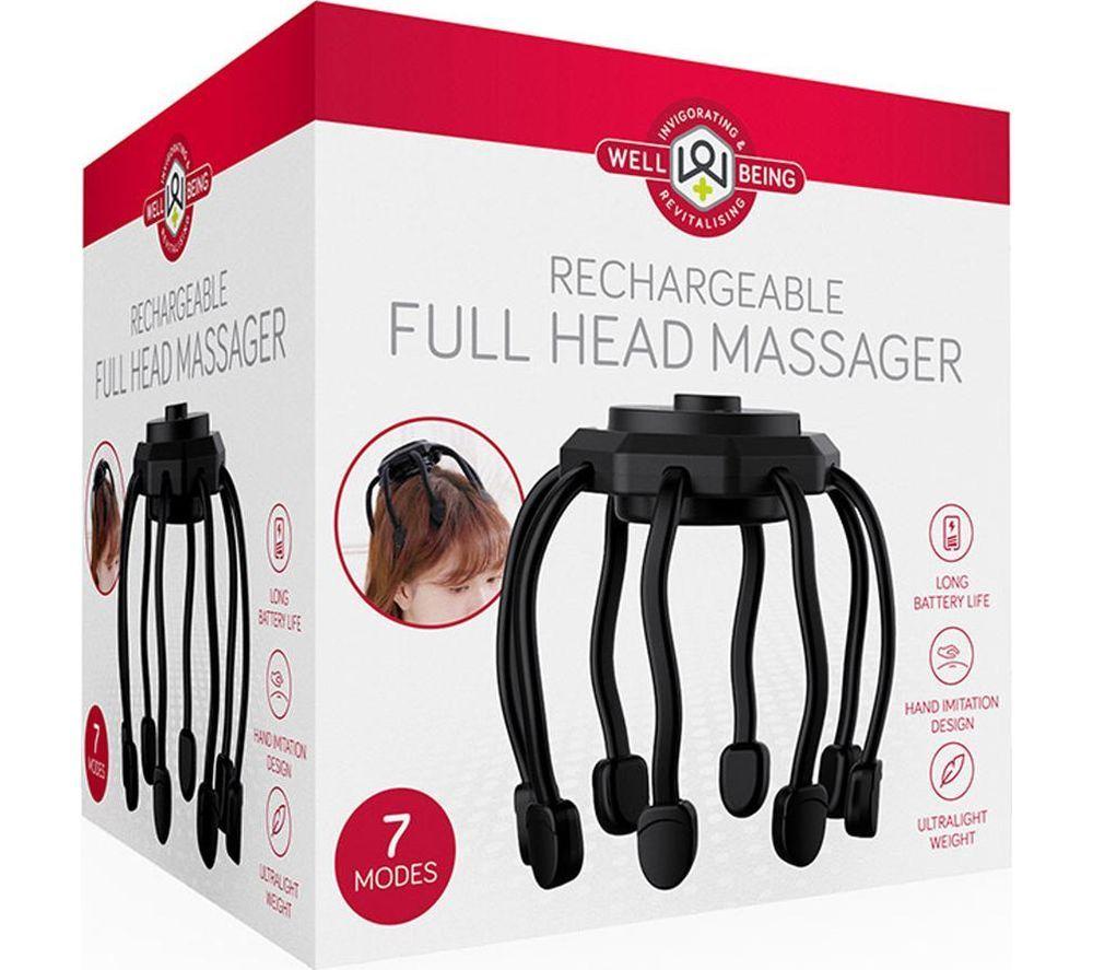 MENKIND 126407 Head Massager - Black image number 4 of 5