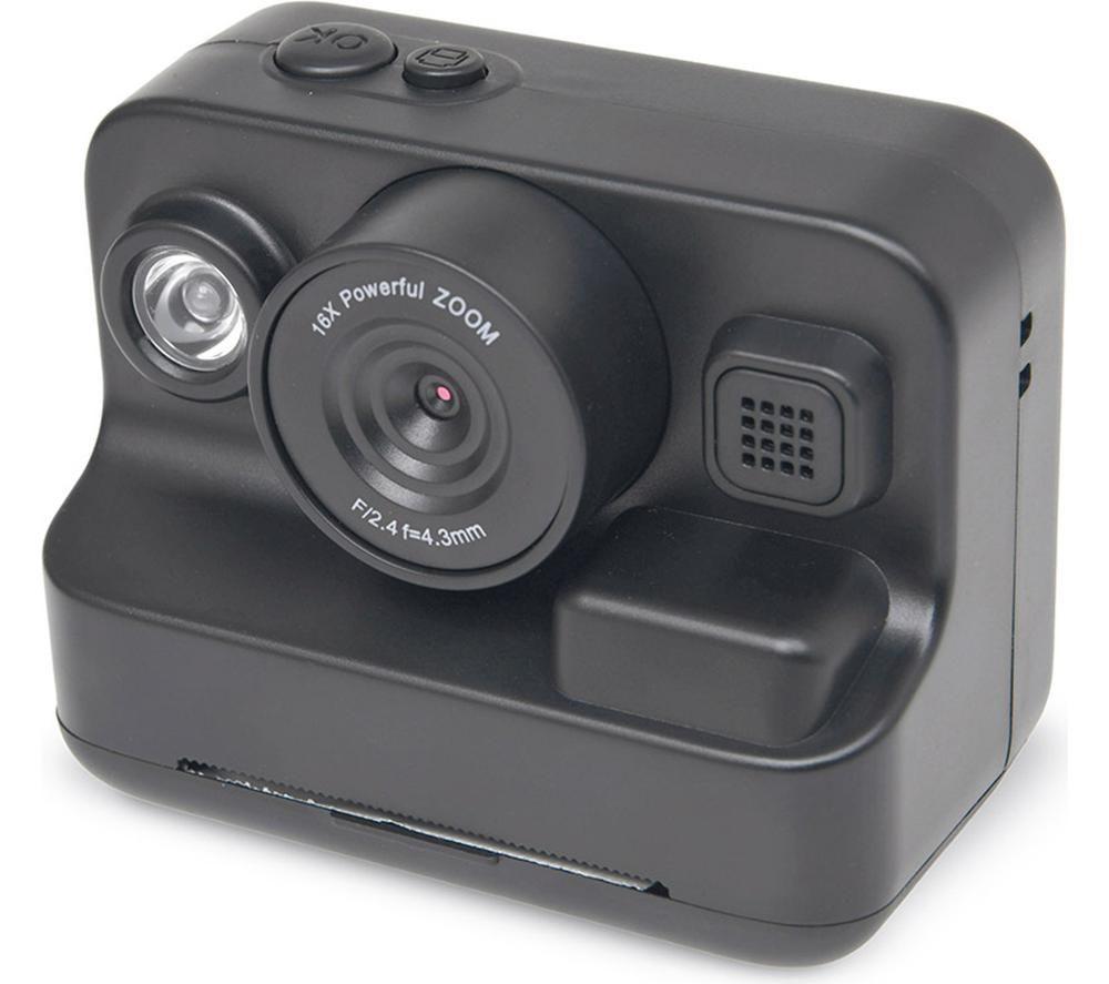 Menkind Thermal Instant Camera - Black, Black
