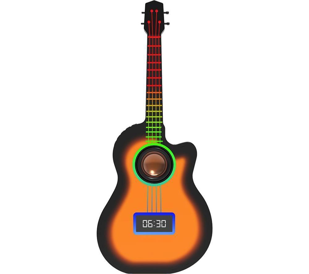 Menkind Guitar Portable Bluetooth Speaker - Brown, Brown