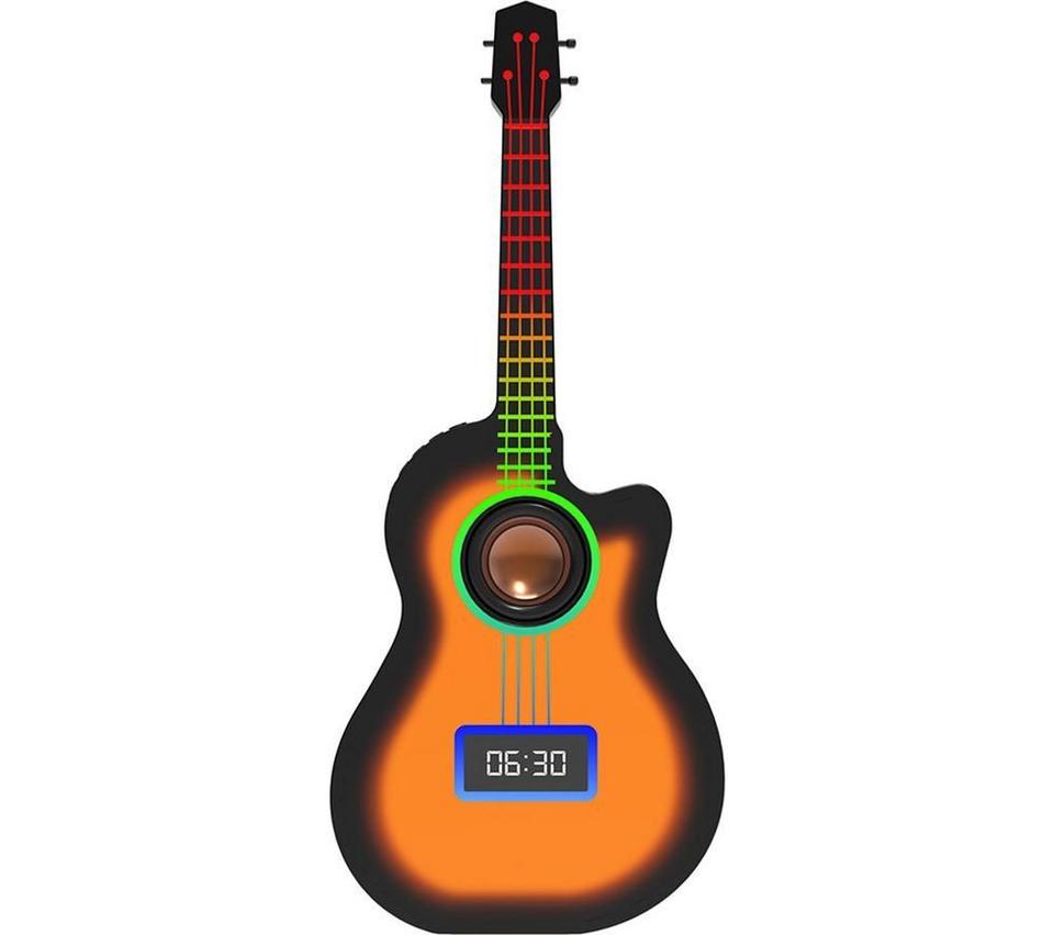 MENKIND Guitar Portable Bluetooth Speaker - Brown