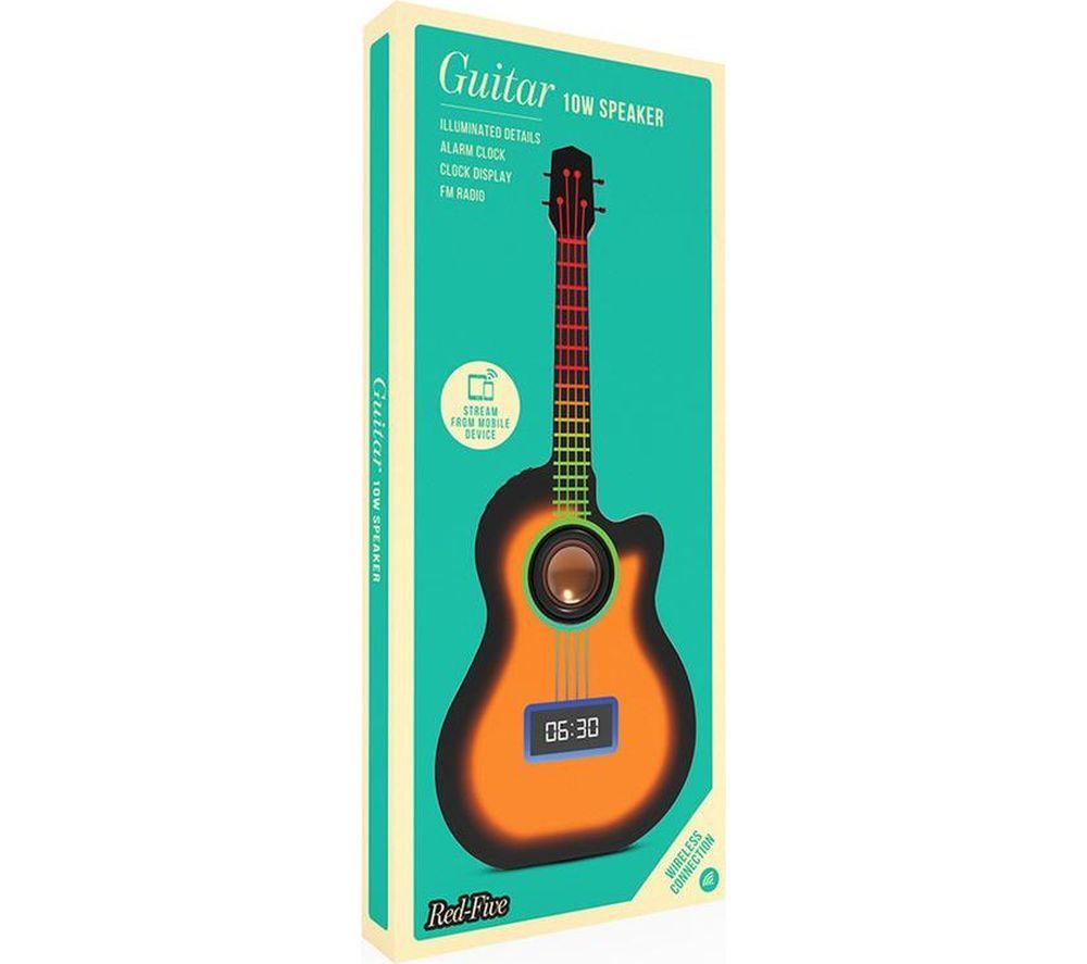 MENKIND Guitar Portable Bluetooth Speaker - Brown image number 7 of 9
