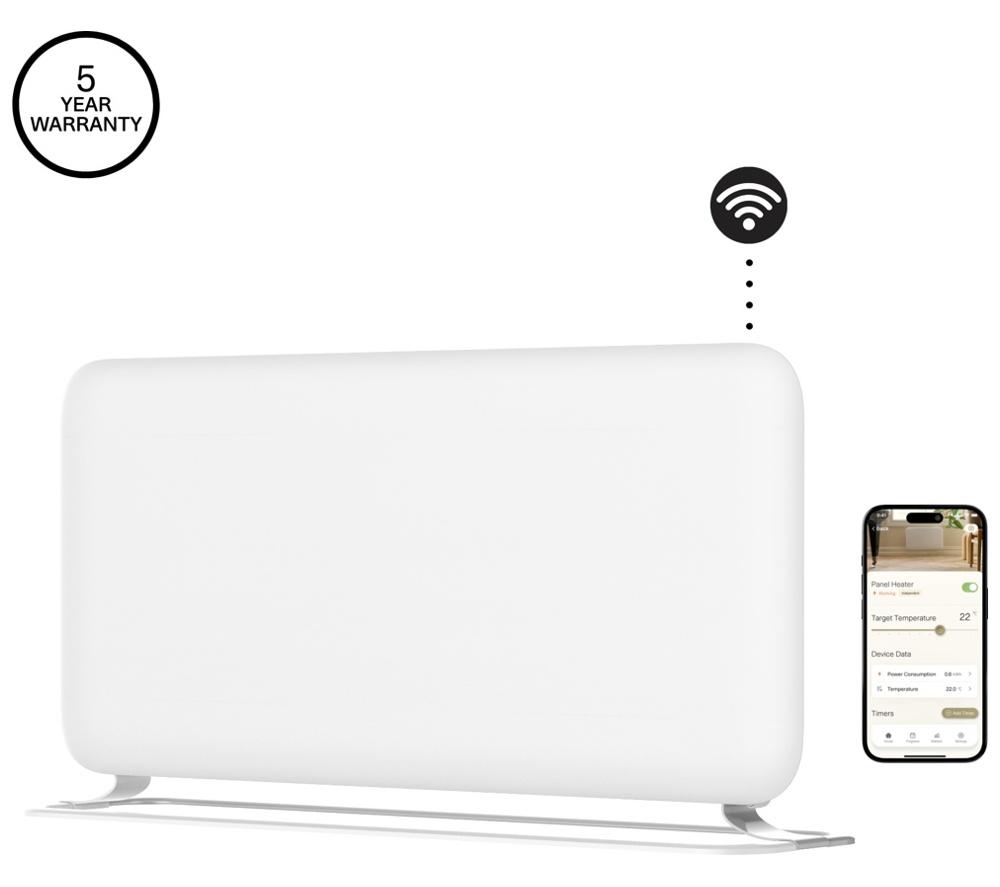 MILL Invisible PA1500WIFI4A 1500 W Gen 4 Smart WiFi Panel Heater - White image number 2 of 9