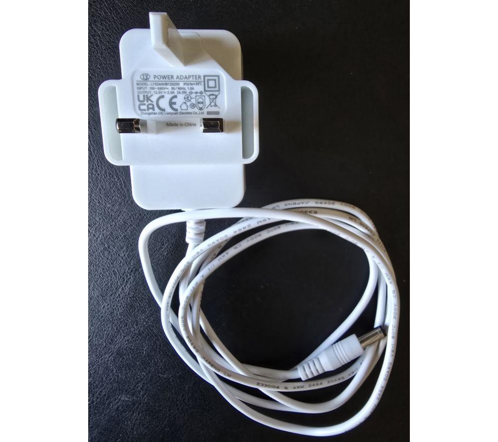 MEACO Sefte 10&rdquo; Pedestal Air Circulator Fan - White image number 6 of 6