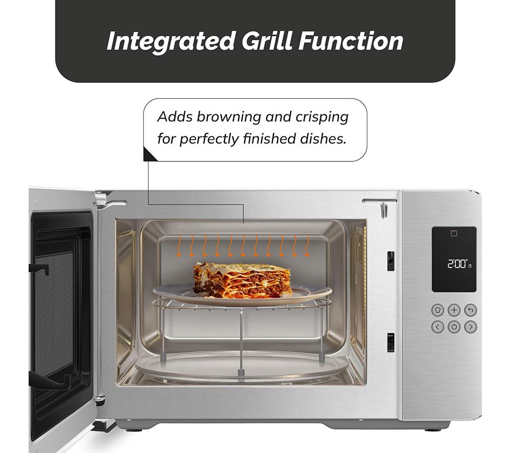 SMEG Collezione MOC01WHMUK Microwave with Grill - White image number 4 of 8