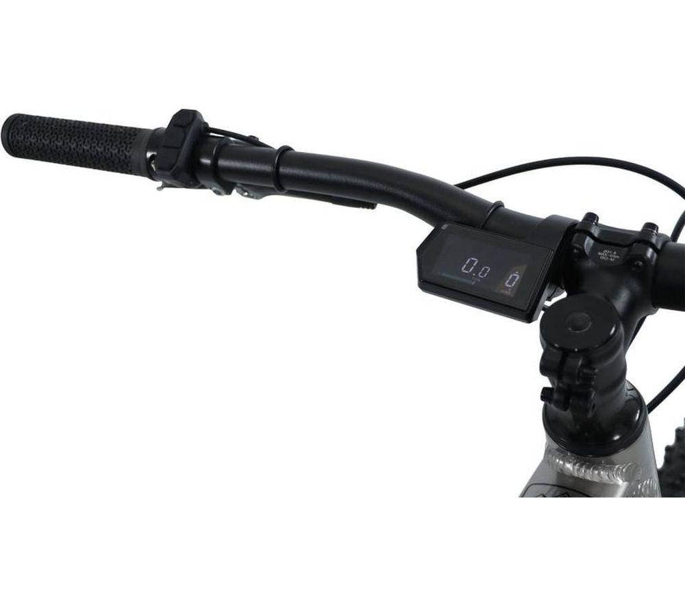 CLAUD BUTLER Ridge 2.0 Medium Electric Mountain Bike - Silver & Black image number 7 of 15