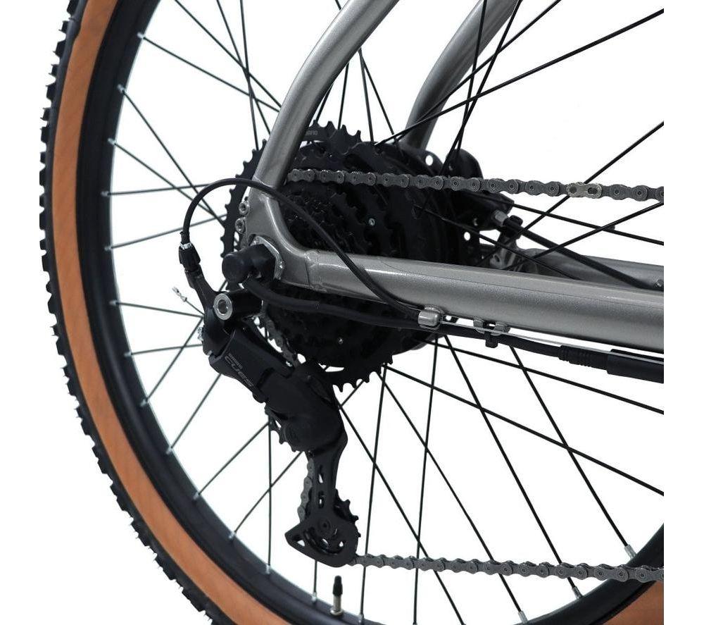 CLAUD BUTLER Ridge 2.0 Large Electric Mountain Bike - Black & Silver image number 6 of 9