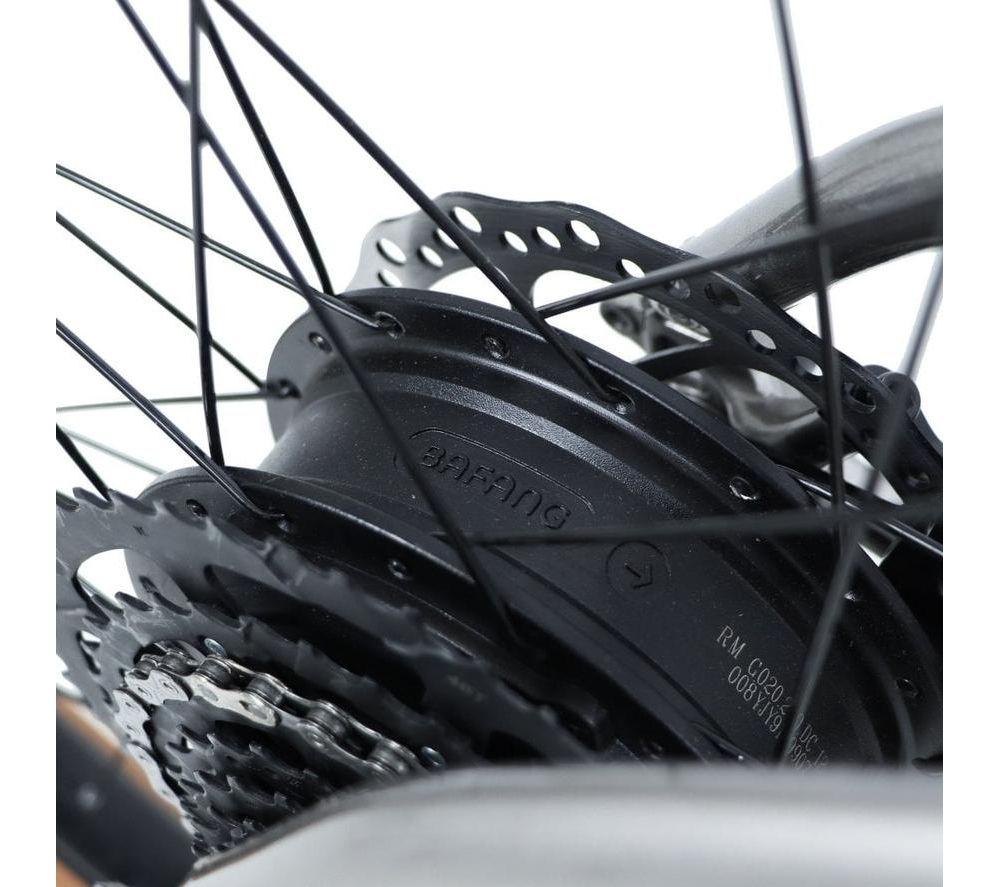 CLAUD BUTLER Ridge 2.0 Large Electric Mountain Bike - Black & Silver image number 8 of 9