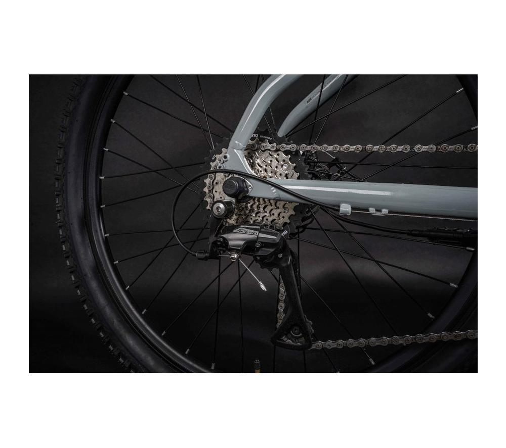 CLAUD BUTLER Ridge 1.0 Medium Electric Mountain Bike - Grey image number 7 of 9