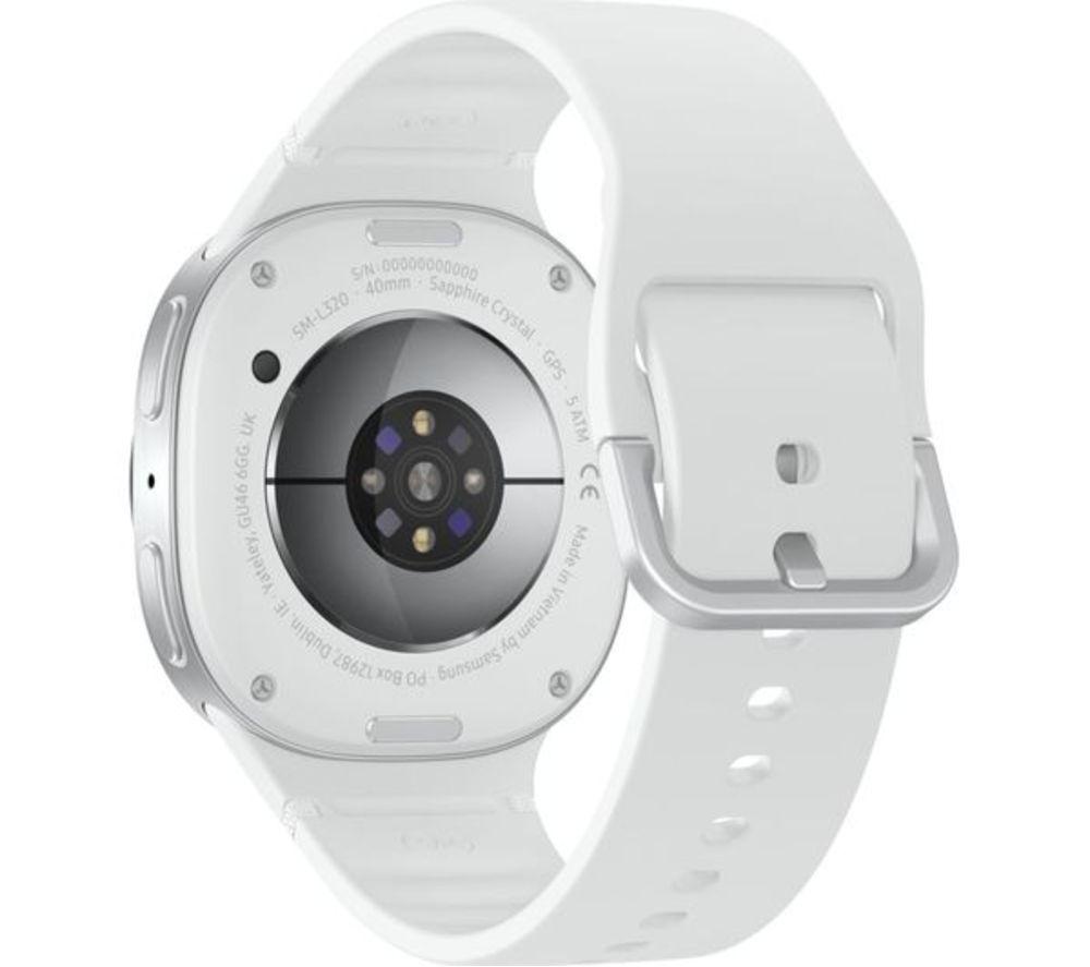 SAMSUNG Galaxy Refurbished Watch8 LTE with Bixby - Silver, 40 mm (Excellent Condition) image number 5 of 7