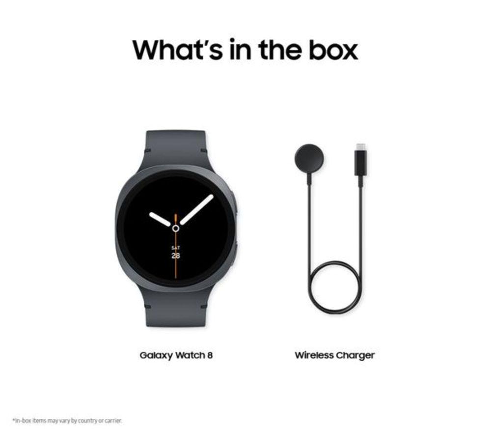 SAMSUNG Galaxy Refurbished Watch8 LTE with Bixby - Graphite, 44 mm (Excellent Condition) image number 15 of 38