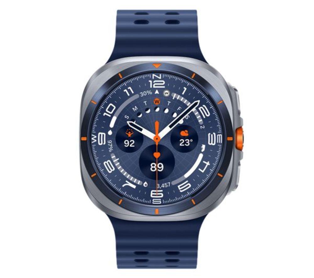 SAMSUNG Galaxy Refurbished Watch Ultra (2025) LTE with Bixby - Titanium Blue, 47 mm (Excellent Condition) image number 3 of 11