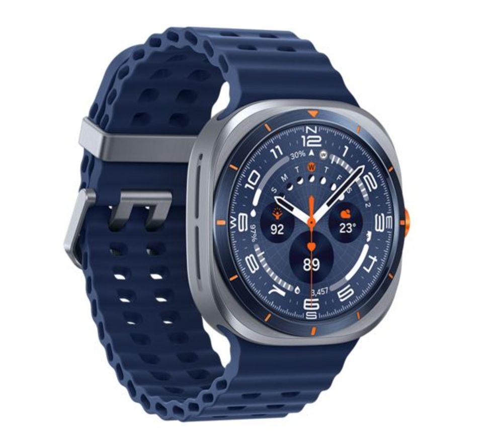 SAMSUNG Galaxy Refurbished Watch Ultra (2025) LTE with Bixby - Titanium Blue, 47 mm (Excellent Condition) image number 5 of 11