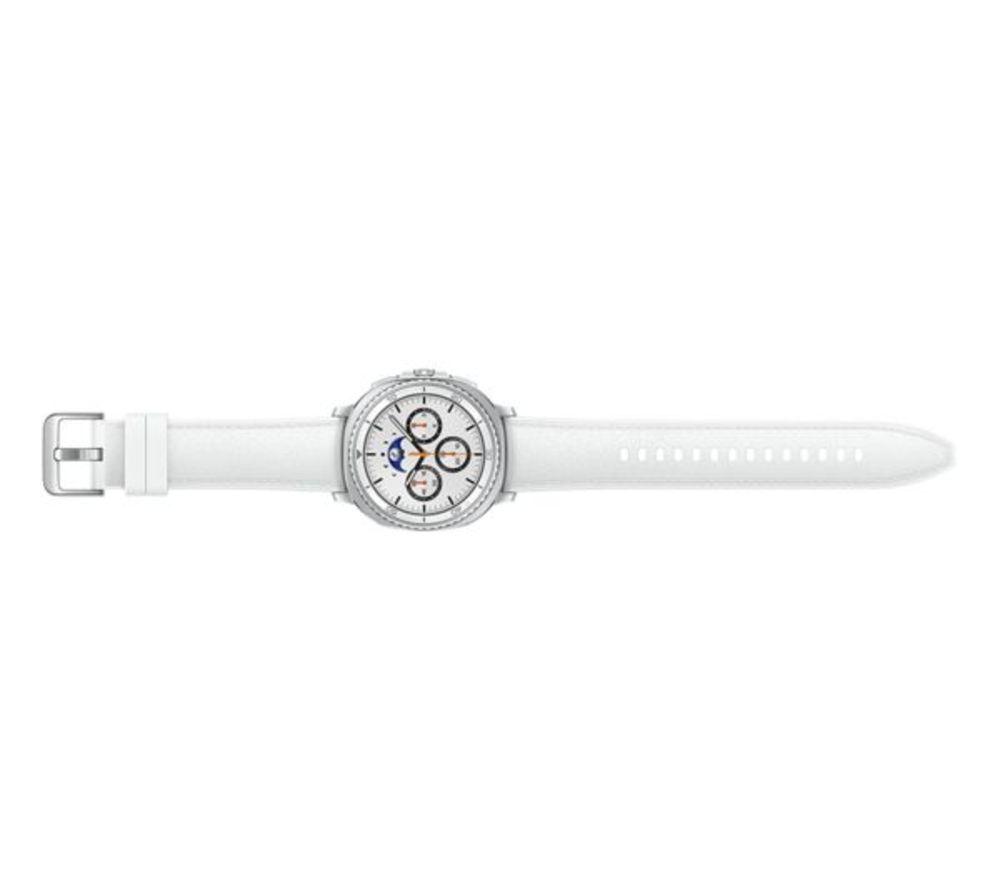 SAMSUNG Galaxy Refurbished Watch8 Classic BT with Bixby - White, 46 mm (Excellent Condition) image number 3 of 40