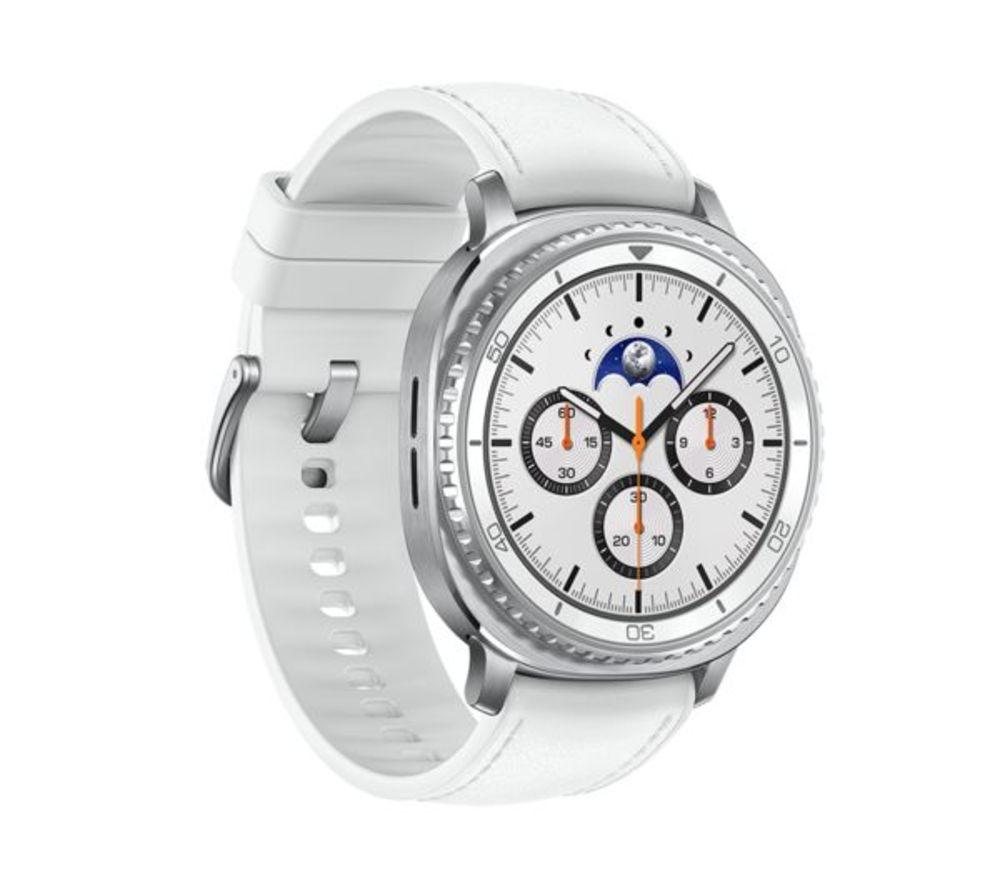 SAMSUNG Galaxy Refurbished Watch8 Classic BT with Bixby - White, 46 mm (Excellent Condition) image number 4 of 40