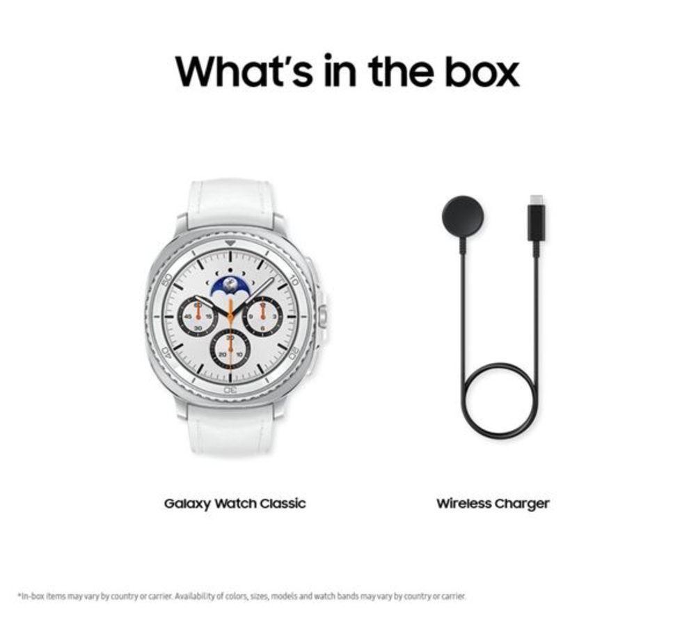 SAMSUNG Galaxy Refurbished Watch8 Classic BT with Bixby - White, 46 mm (Excellent Condition) image number 22 of 40