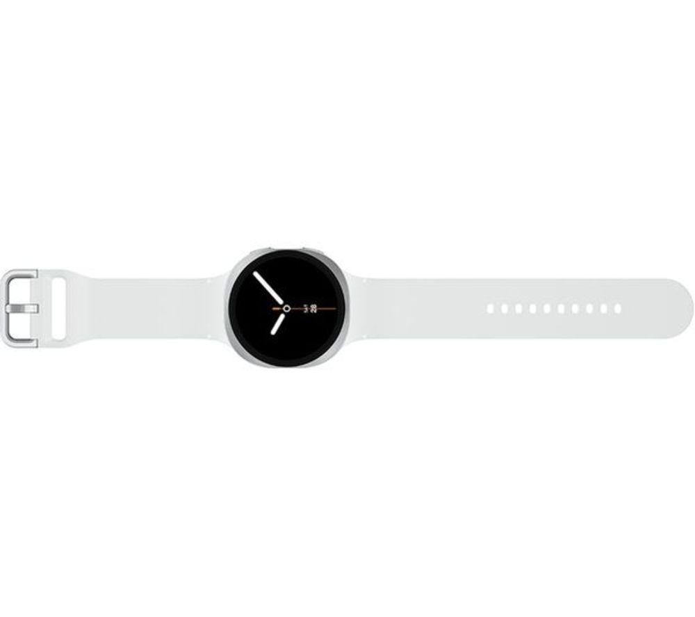 SAMSUNG Galaxy Refurbished Watch8 LTE with Bixby - Silver, 44 mm (Excellent Condition) image number 4 of 39