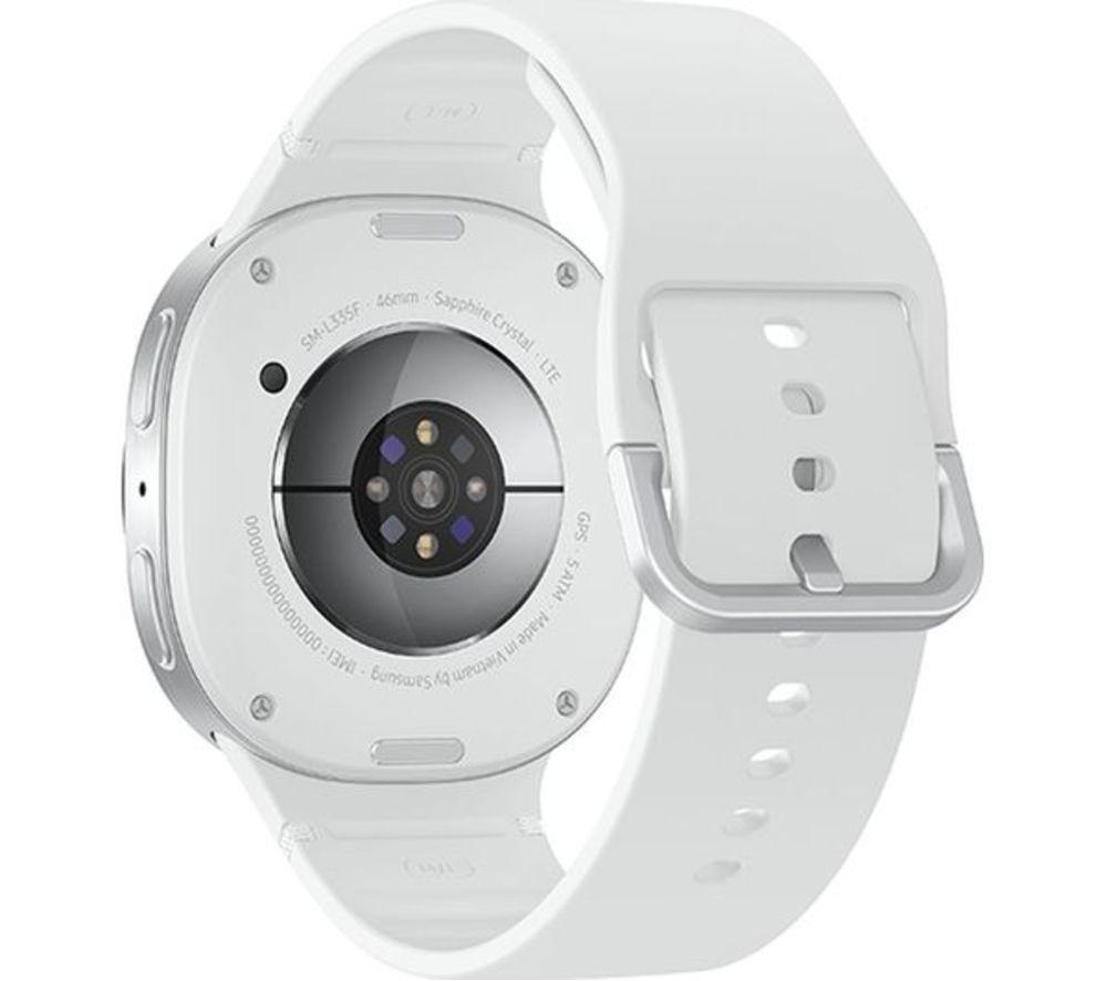 SAMSUNG Galaxy Refurbished Watch8 LTE with Bixby - Silver, 44 mm (Excellent Condition) image number 6 of 39