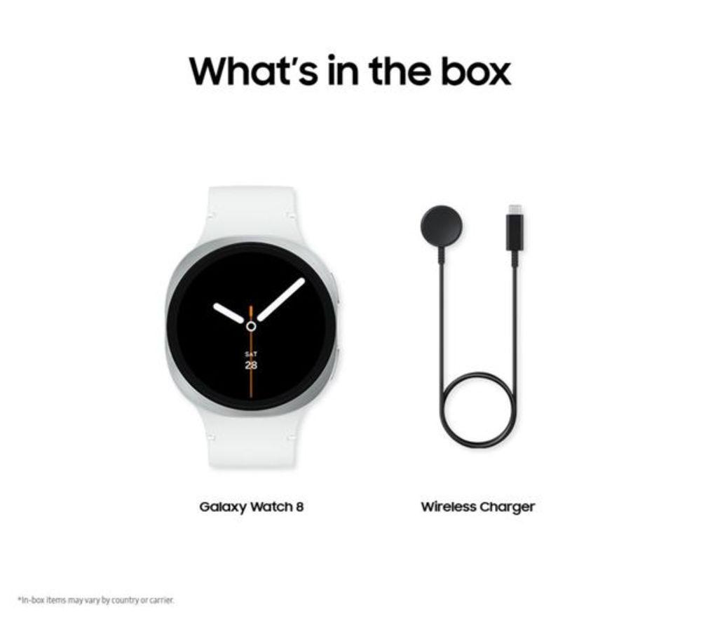 SAMSUNG Galaxy Refurbished Watch8 LTE with Bixby - Silver, 44 mm (Excellent Condition) image number 15 of 39