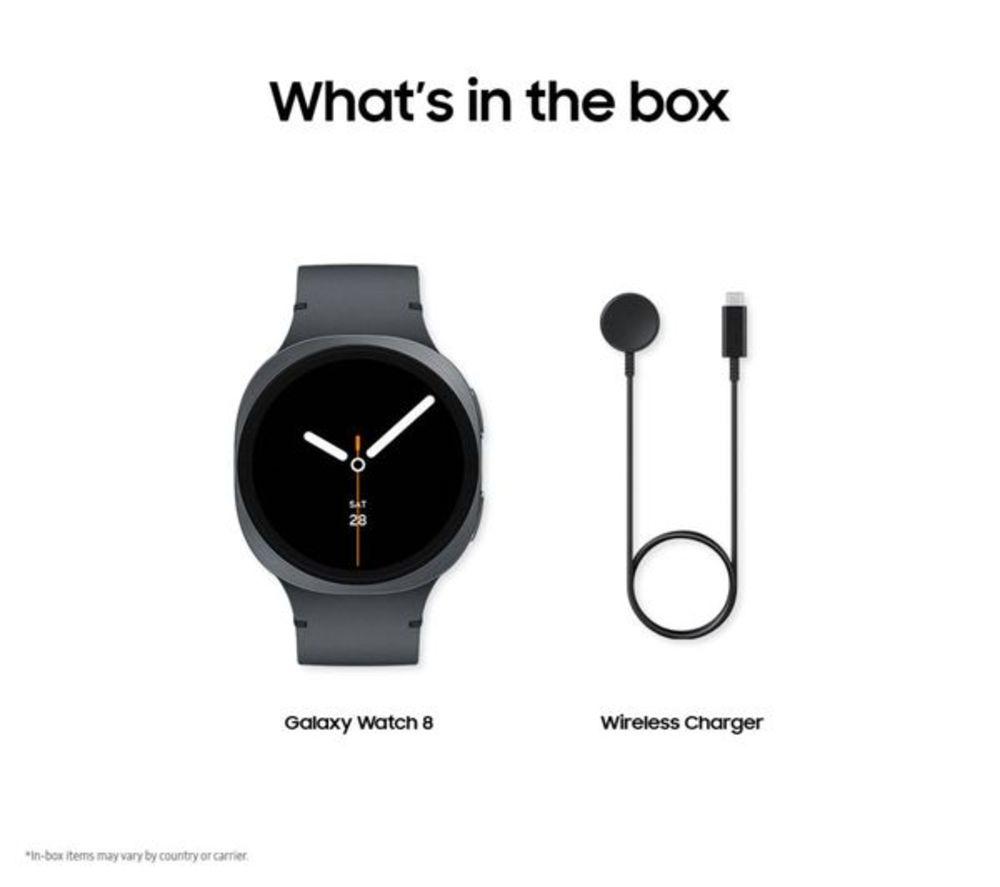 SAMSUNG Galaxy Refurbished Watch8 BT with Bixby - Graphite, 44 mm (Excellent Condition) image number 27 of 39
