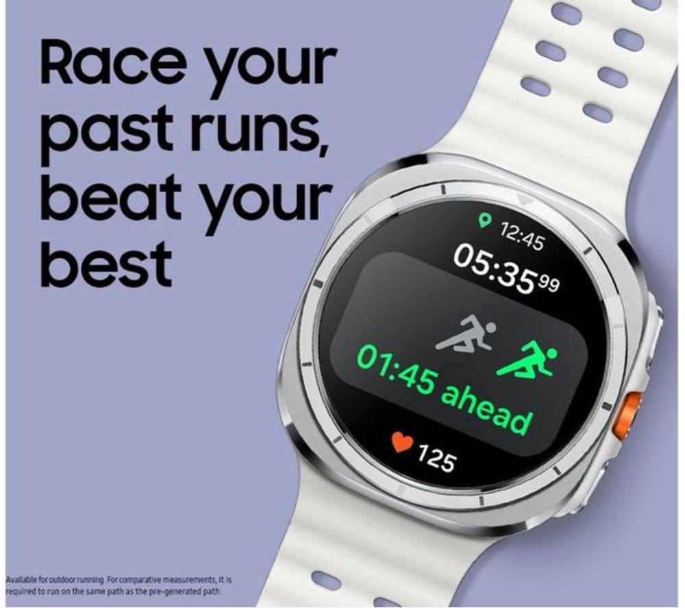 SAMSUNG Galaxy Refurbished Watch Ultra (2025) LTE with Bixby - Titanium Grey, 47 mm (Excellent Condition) image number 7 of 30