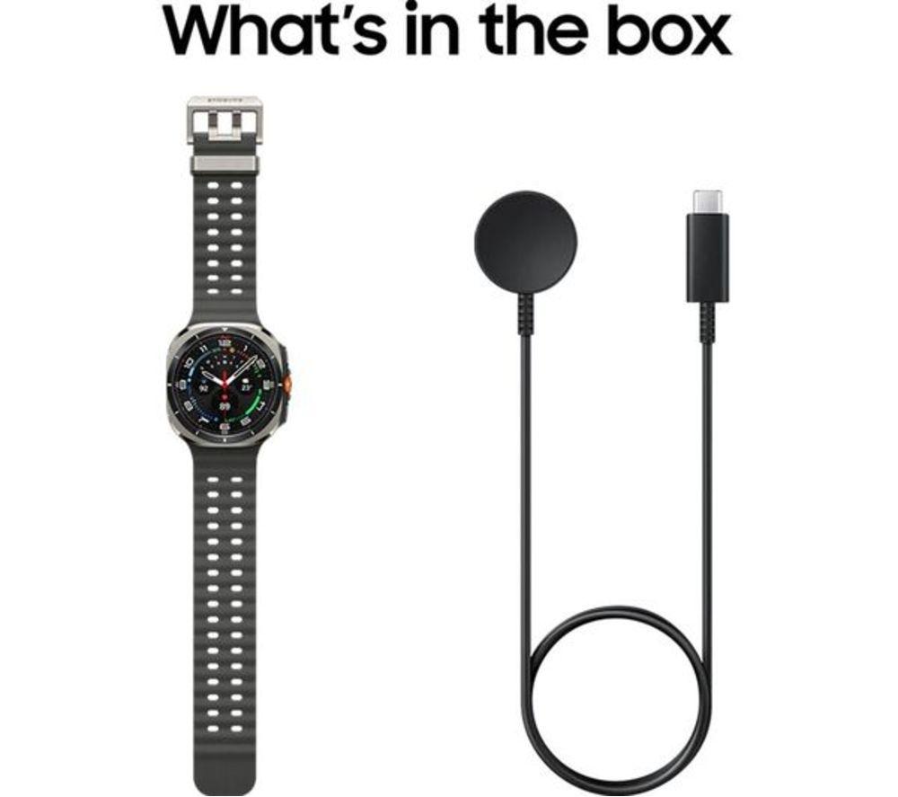SAMSUNG Galaxy Refurbished Watch Ultra (2025) LTE with Bixby - Titanium Grey, 47 mm (Excellent Condition) image number 8 of 30