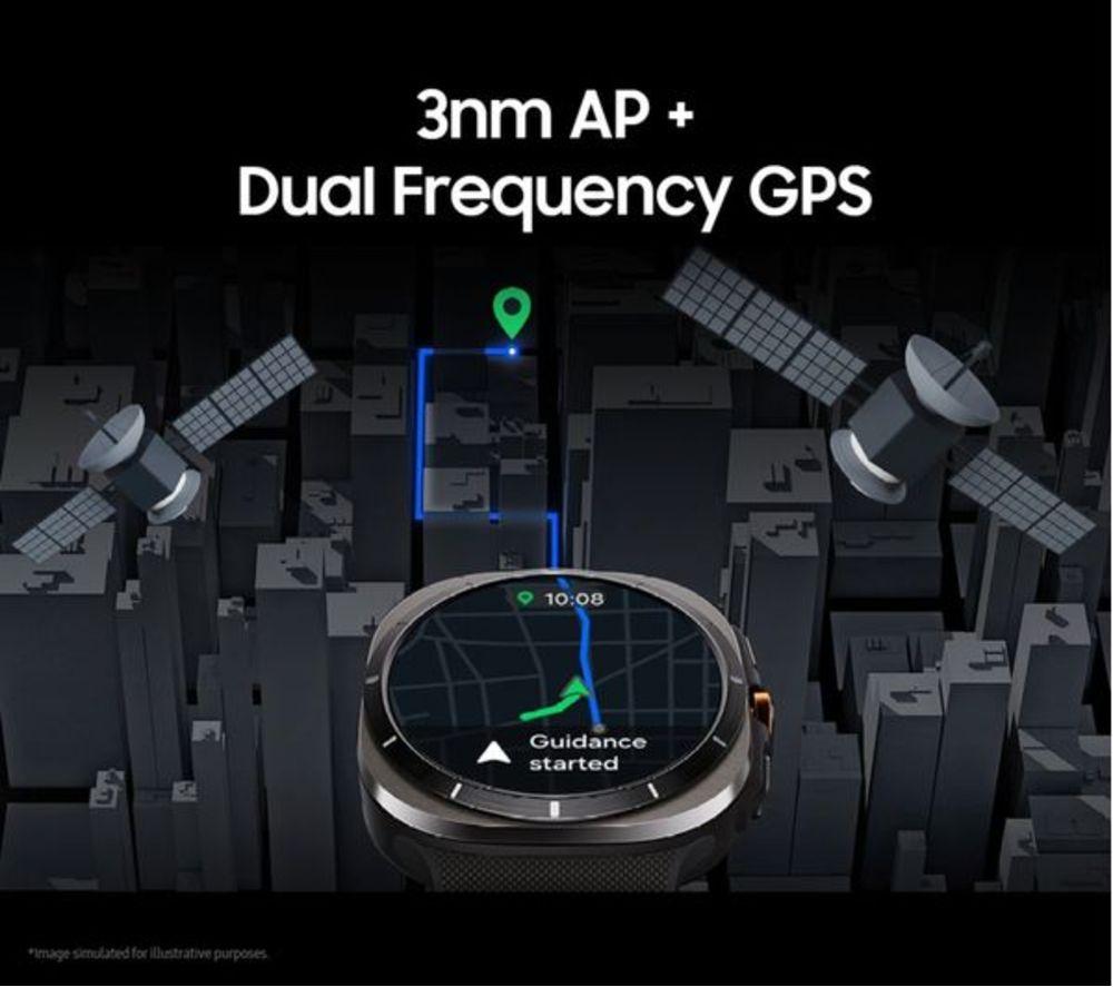 SAMSUNG Galaxy Refurbished Watch Ultra (2025) LTE with Bixby - Titanium Grey, 47 mm (Excellent Condition) image number 16 of 30