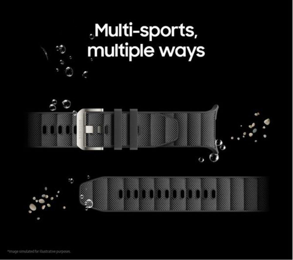 SAMSUNG Galaxy Refurbished Watch Ultra (2025) LTE with Bixby - Titanium Grey, 47 mm (Excellent Condition) image number 18 of 30