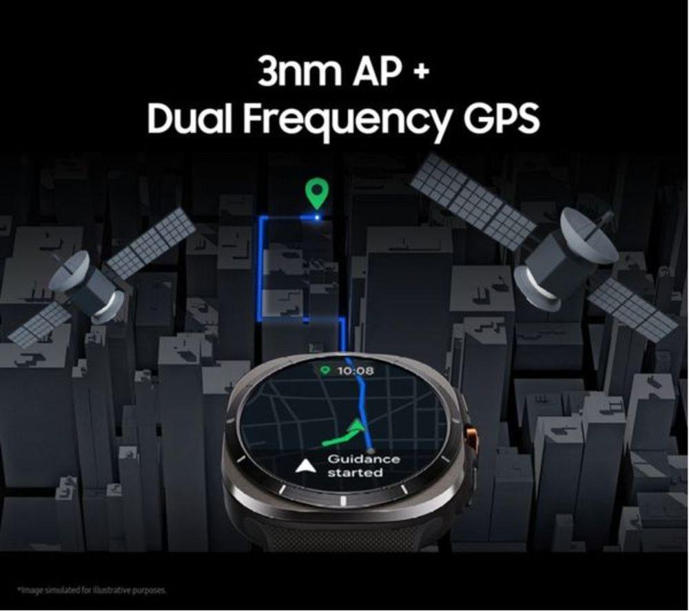SAMSUNG Galaxy Refurbished Watch Ultra (2025) LTE with Bixby - Titanium Grey, 47 mm (Excellent Condition) image number 23 of 30