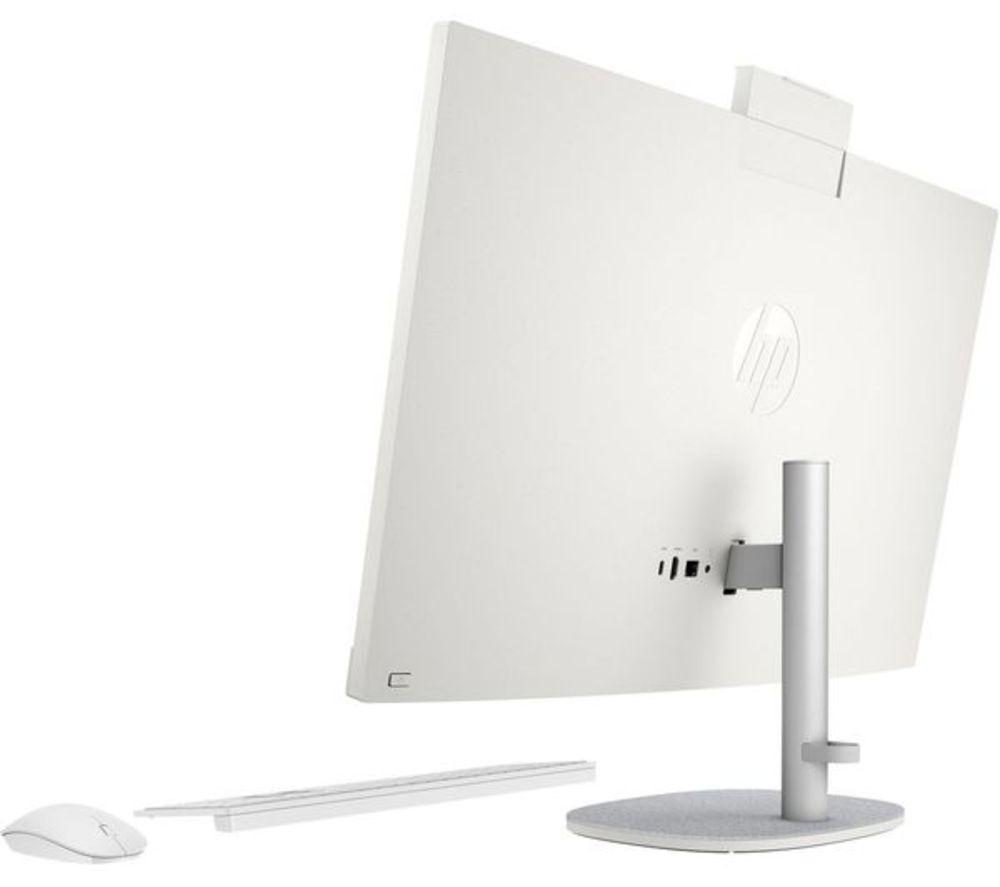 HP 27-cr0048na 27" Refurbished All-in-One PC - Intel&reg; Core&trade; i7, 1 TB SSD, White (Excellent Condition) image number 2 of 10