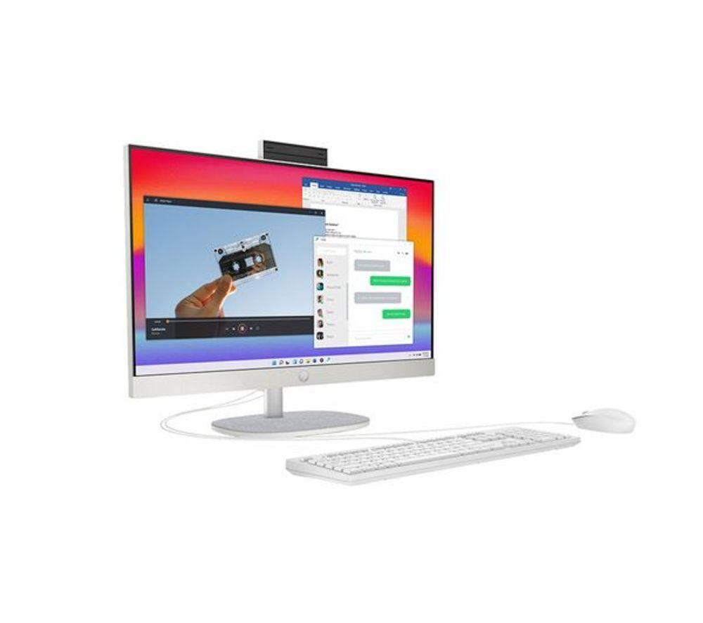 HP 24-cr0058na 23.8" Refurbished All-in-One PC - Intel&reg; Core&trade; i3, 512 GB SSD, Shell White (Excellent Condition) image number 26 of 28
