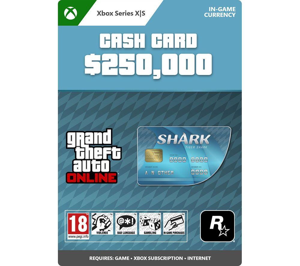 MICROSOFT Grand Theft Auto Online - 250,000 GTA Dollars