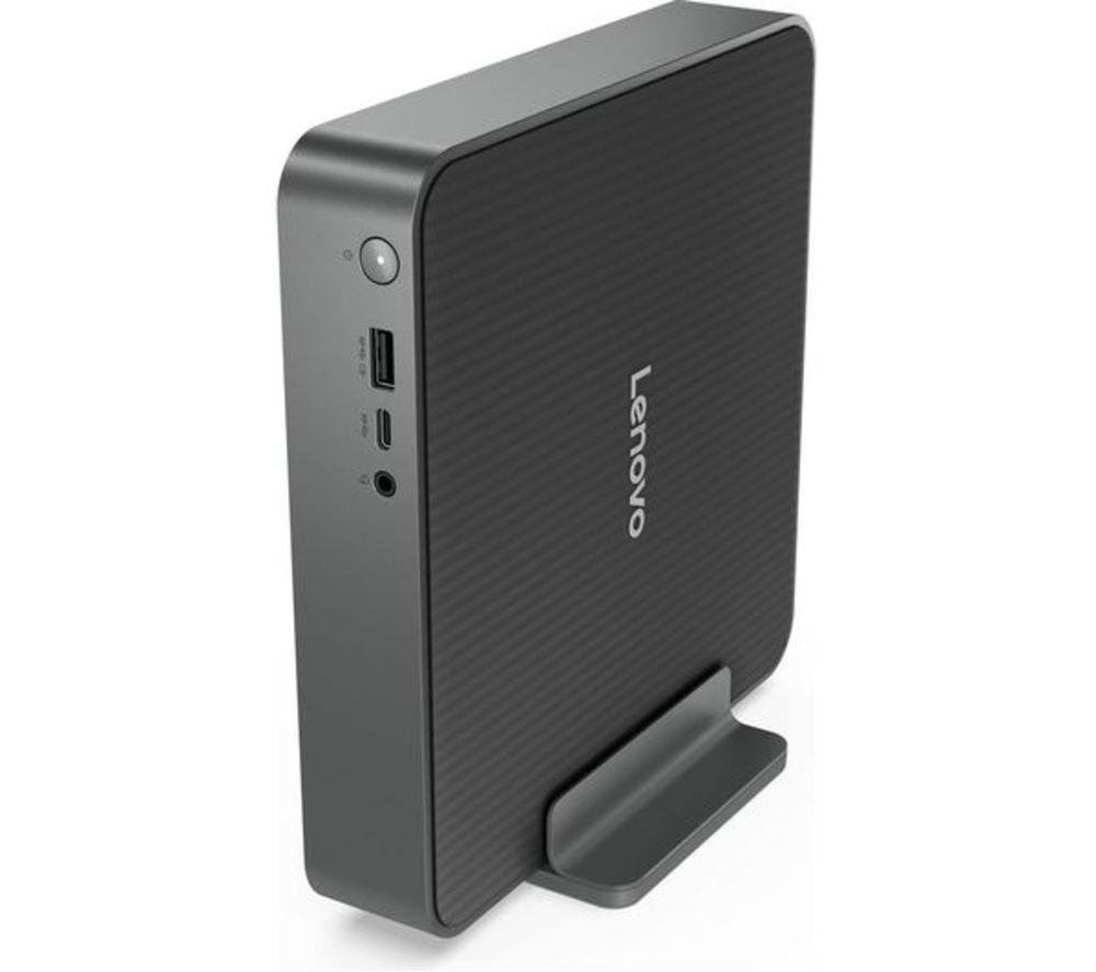 LENOVO IdeaCentre Refurbished Mini Desktop PC - Intel&reg; Core&trade; 7, 1 TB SSD, Black (Very Good Condition) image number 4 of 6
