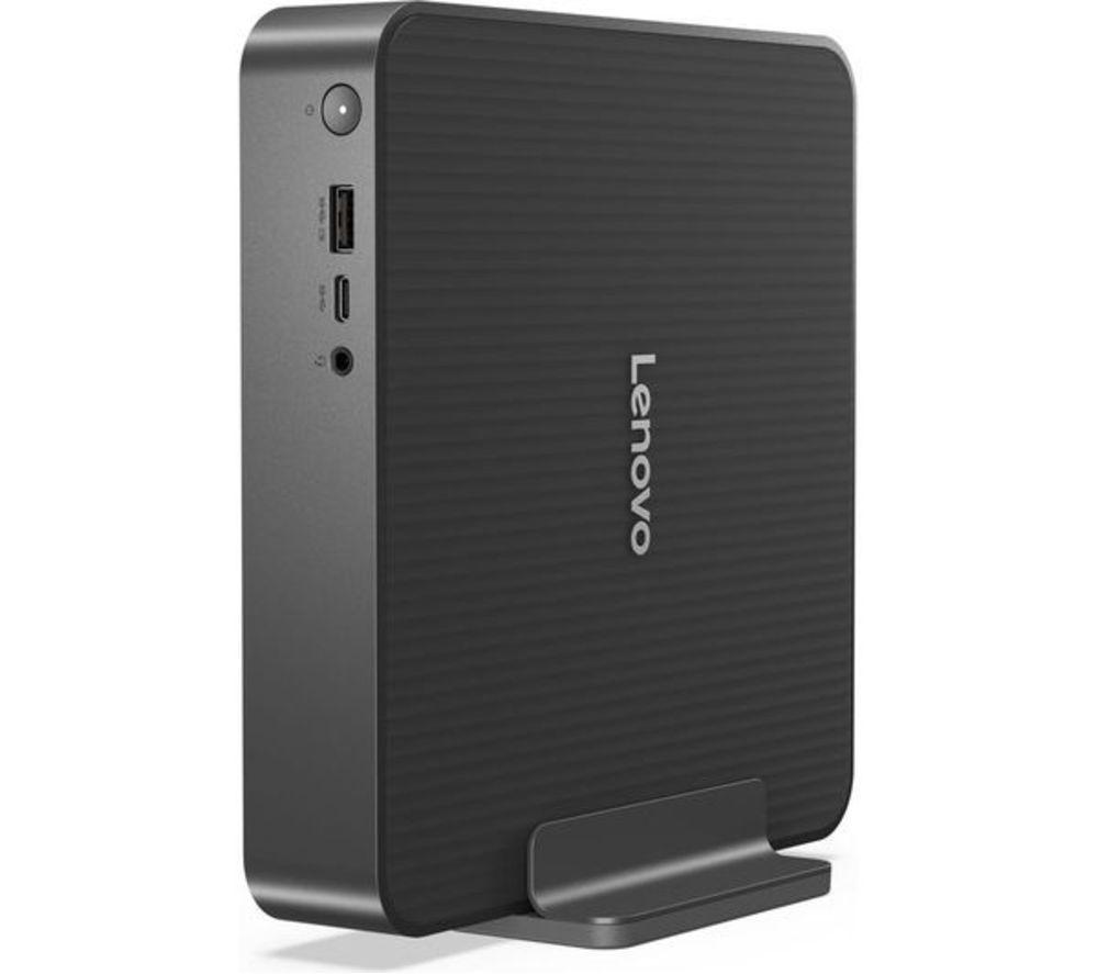 LENOVO IdeaCentre Refurbished Mini Desktop PC - Intel&reg; Core&trade; 7, 1 TB SSD, Black (Very Good Condition) image number 5 of 6