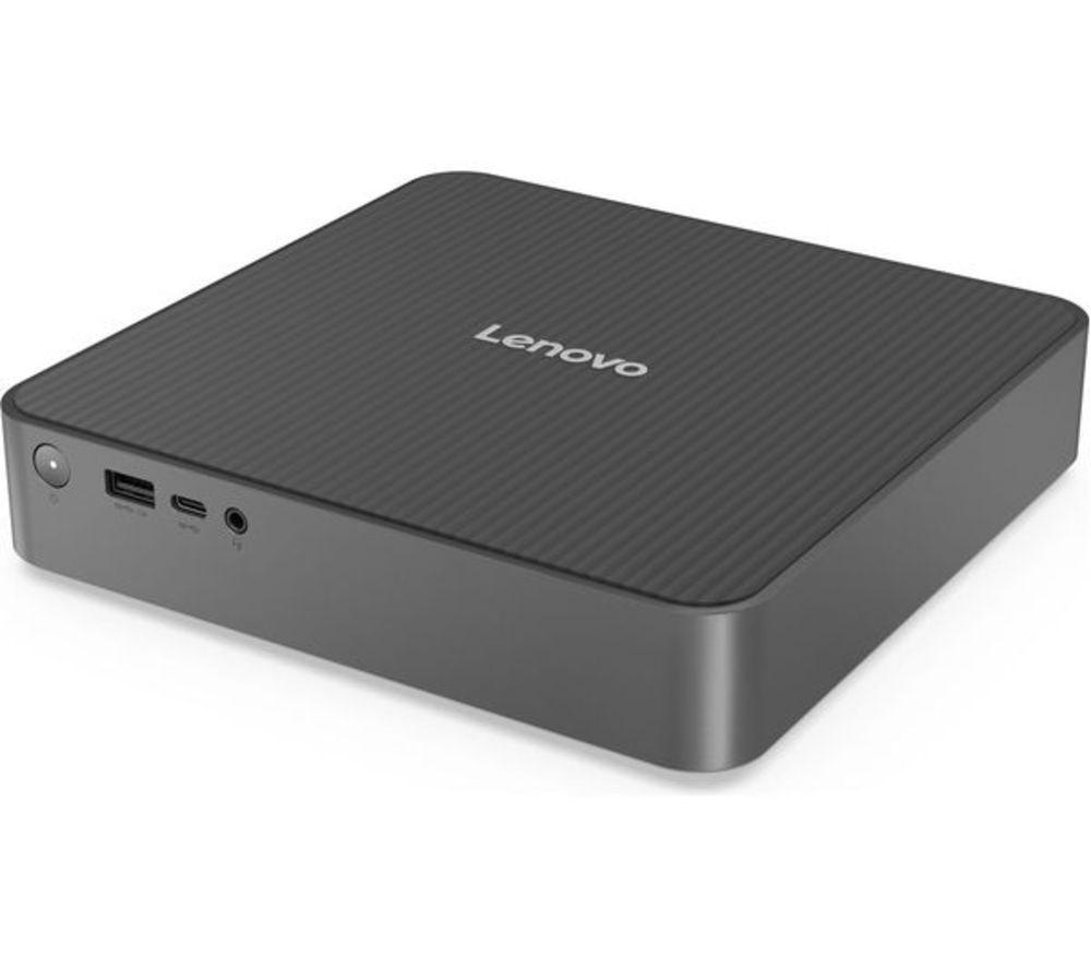 LENOVO IdeaCentre Refurbished Mini Desktop PC - Intel&reg; Core&trade; 7, 1 TB SSD, Black (Very Good Condition) image number 6 of 6
