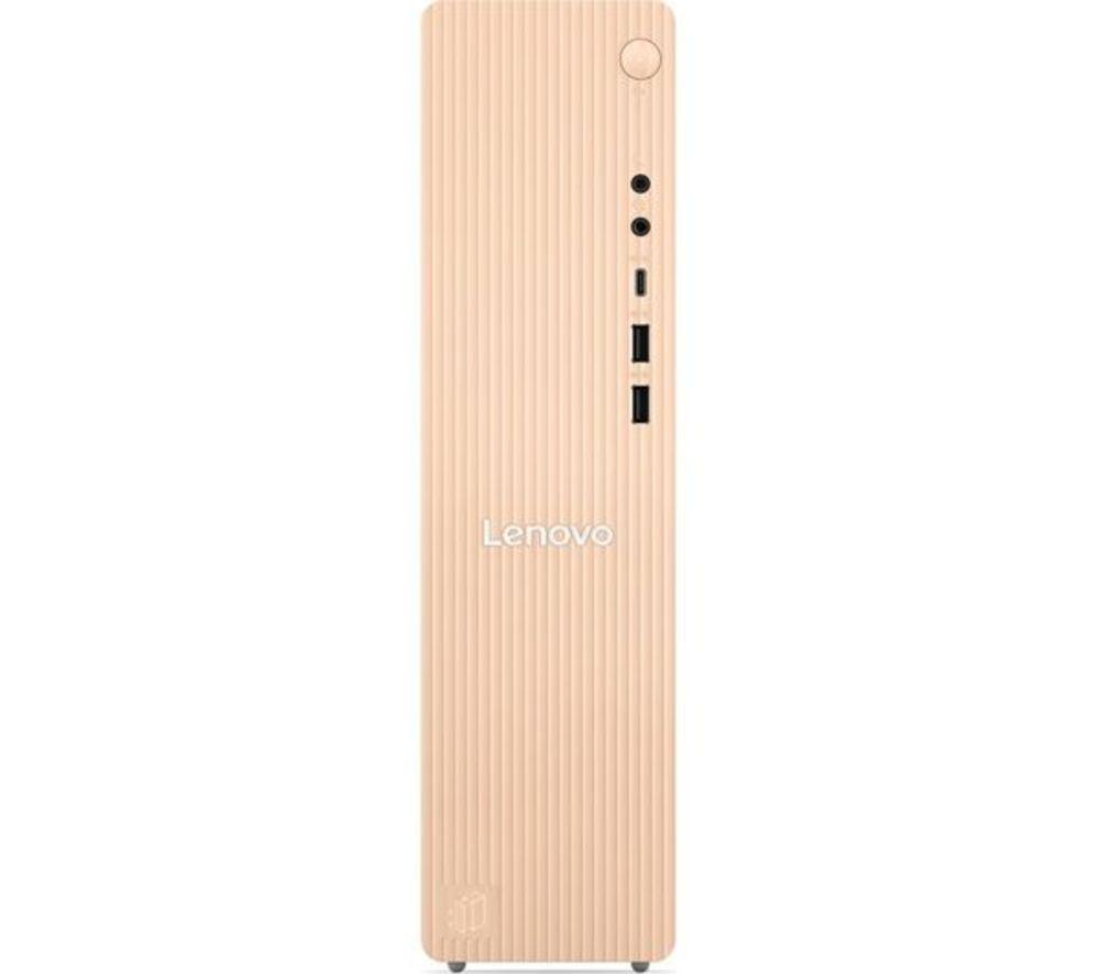LENOVO IdeaCentre Refurbished Desktop PC - Intel&reg; Core&trade; i3, 512 GB SSD, Grey & Orange (Very Good Condition) image number 2 of 5