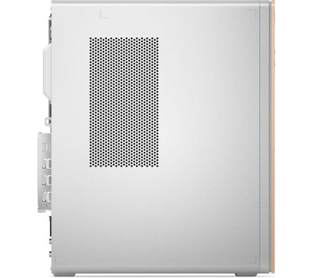 LENOVO IdeaCentre Refurbished Desktop PC - Intel&reg; Core&trade; i3, 512 GB SSD, Grey & Orange (Very Good Condition) image number 5 of 5