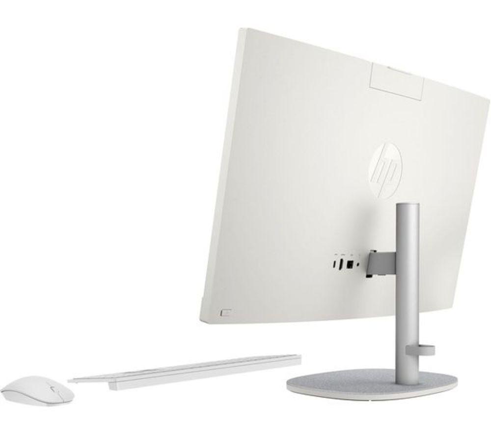HP 24-cr2002na 23.8" Refurbished All-in-One PC - Intel&reg; Core&trade; Ultra 5, 1 TB SSD, White (Very Good Condition) image number 3 of 13