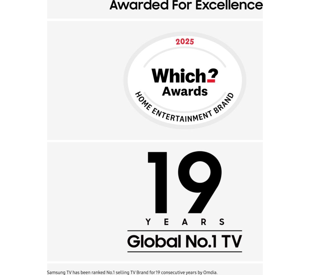 SAMSUNG The Movingstyle UE27LSM7FAXXXU 27" Smart Quad HD HDR LED TV - White image number 2 of 11