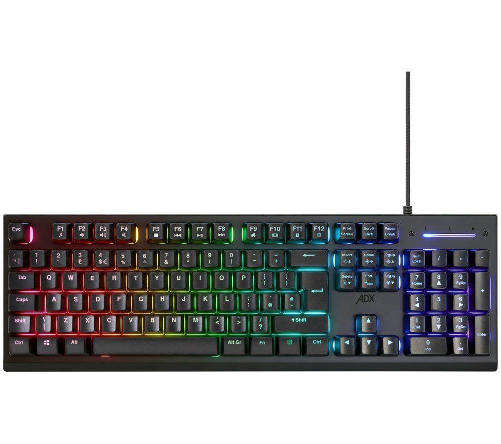 ADX ADXK1526 RGB Mechanical Gaming Keyboard - Black