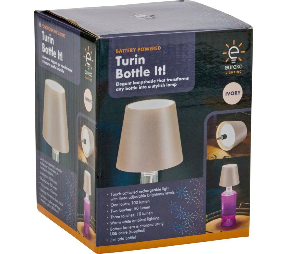 SMART GARDEN Turin Bottle It! Bottle Lamp Light - Ivory image number 2 of 6