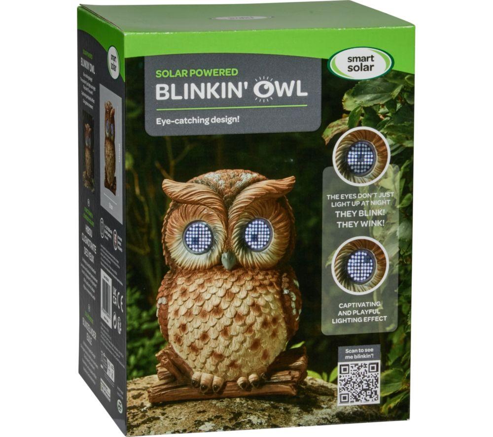 SMART GARDEN Blinkin' Owl Solar Light - 25 cm image number 3 of 3