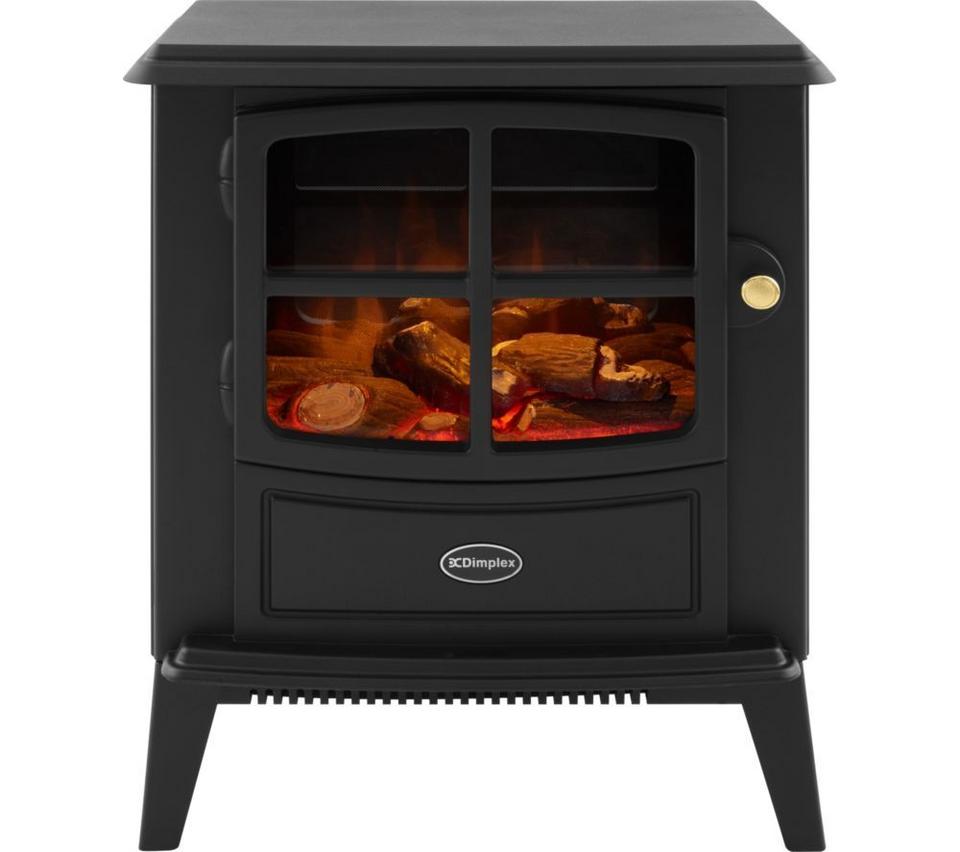 DIMPLEX Brayford Optiflame 2 kW Electric Stove Fire - Black