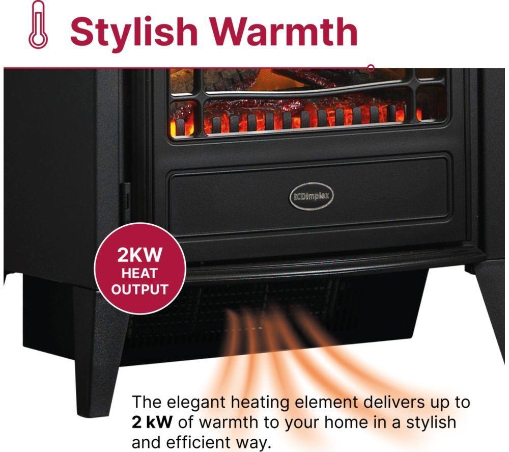 DIMPLEX BFD20BL Electric Fireplace - Black image number 2 of 4